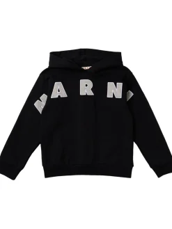 Cotton logo sweatshirt hoodie