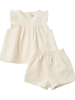 Cotton poplin shirt & shorts