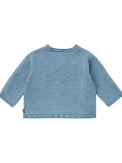Cotton & wool knit cardigan