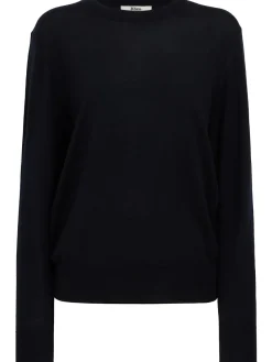 Crewneck wool sweater