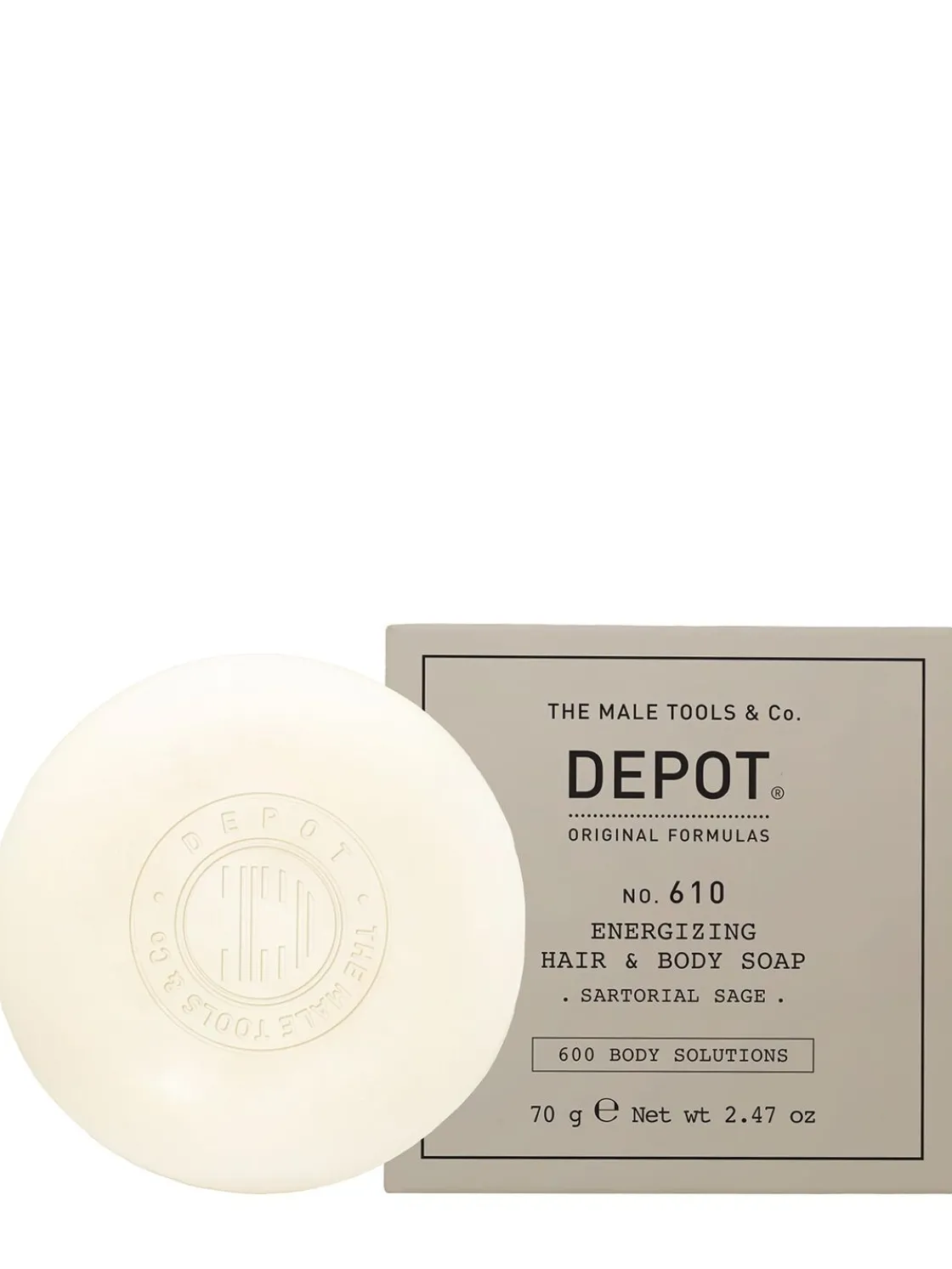 Detergente Energizing Hair&Body Soap No.610 70g