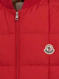 Elberton tech square-quilted down vest