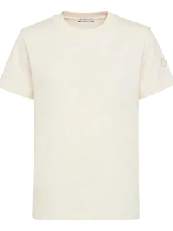 Embroidered logo cotton t-shirt
