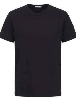 Embroidered logo cotton t-shirt
