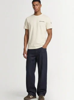 Embroidered logo cotton t-shirt