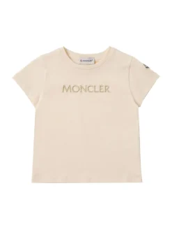 Embroidered logo cotton t-shirt