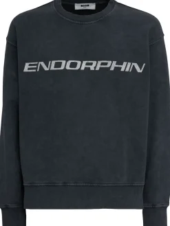 Endorphin cotton crewneck sweatshirt