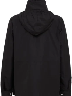 Enette tech hooded short parka jacket