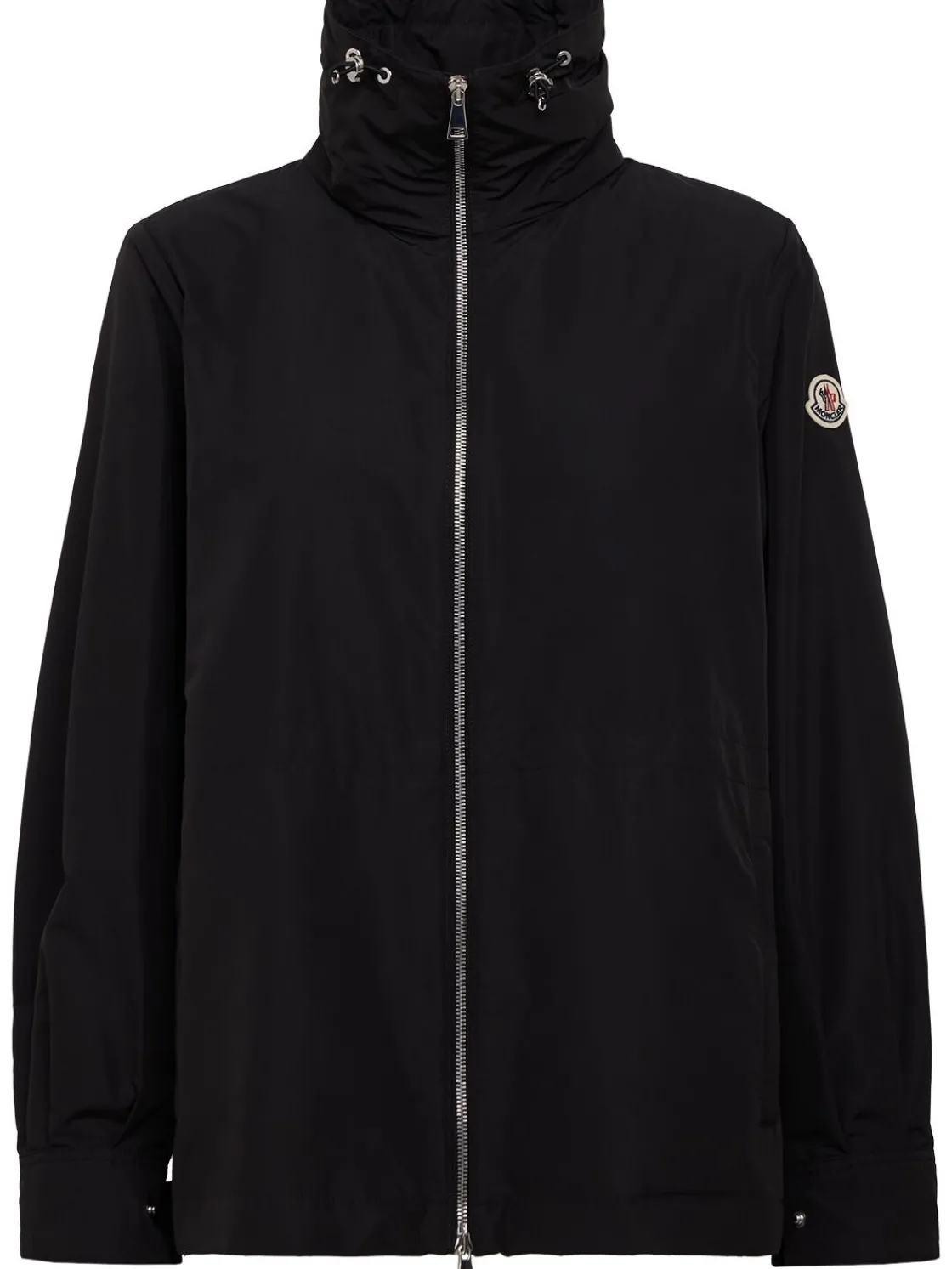 Enette tech hooded short parka jacket