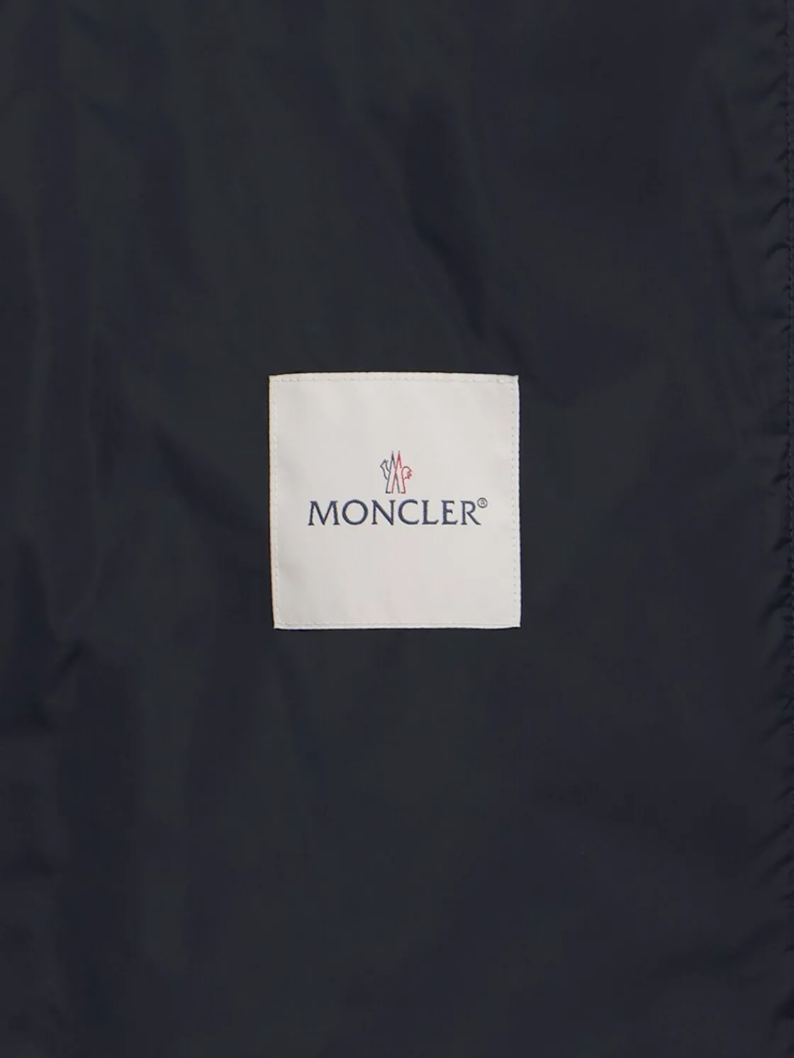 Etiache nylon hooded rain jacket