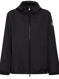 Fegeos hooded tech jacket