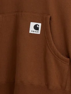 Felpa con cappuccio Sacai x Carhartt WIP in cotone