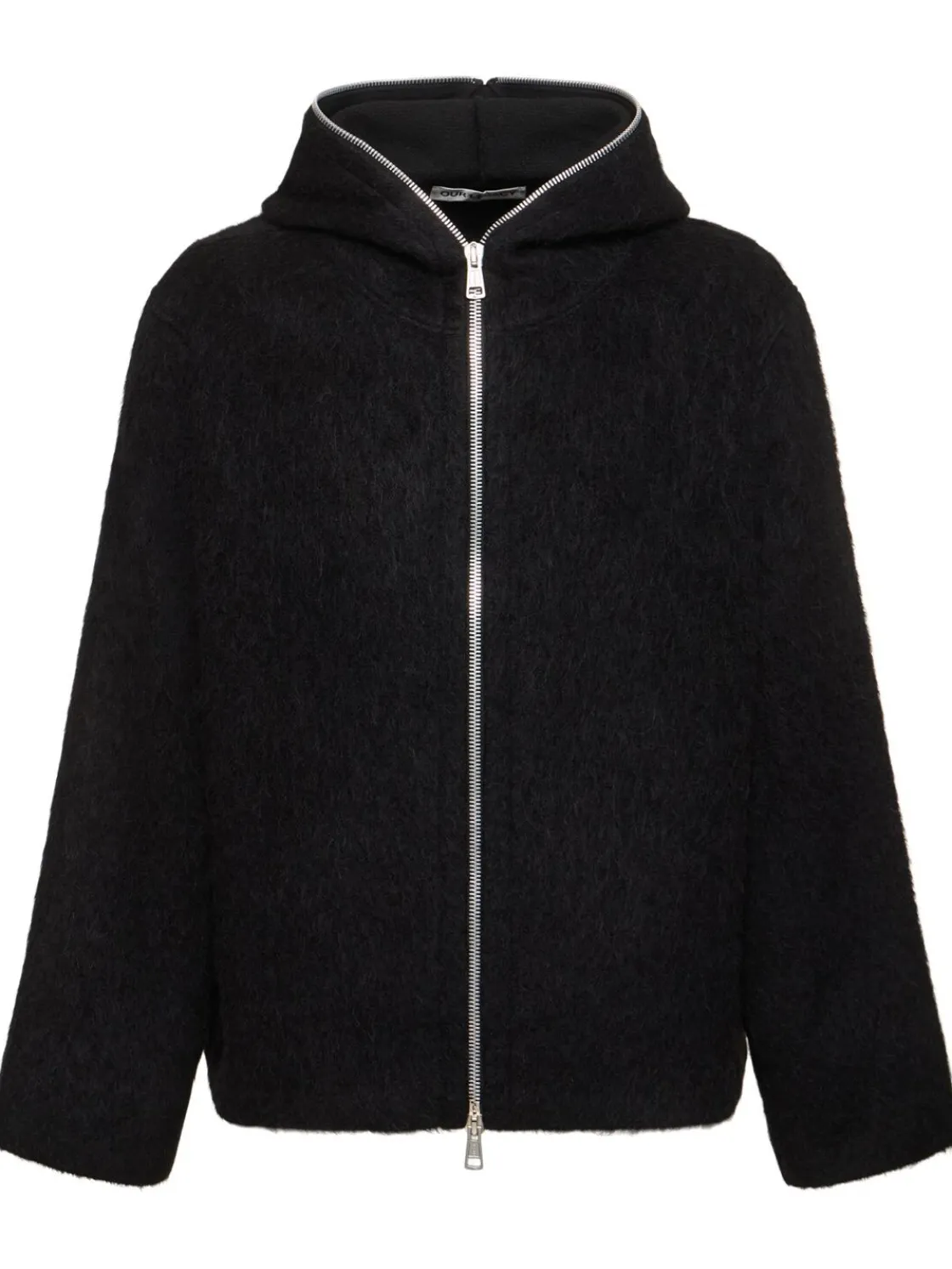 Felpa con zip e cappuccio