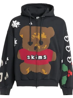 Felpa CPFM in cotone pesante con zip e cappuccio