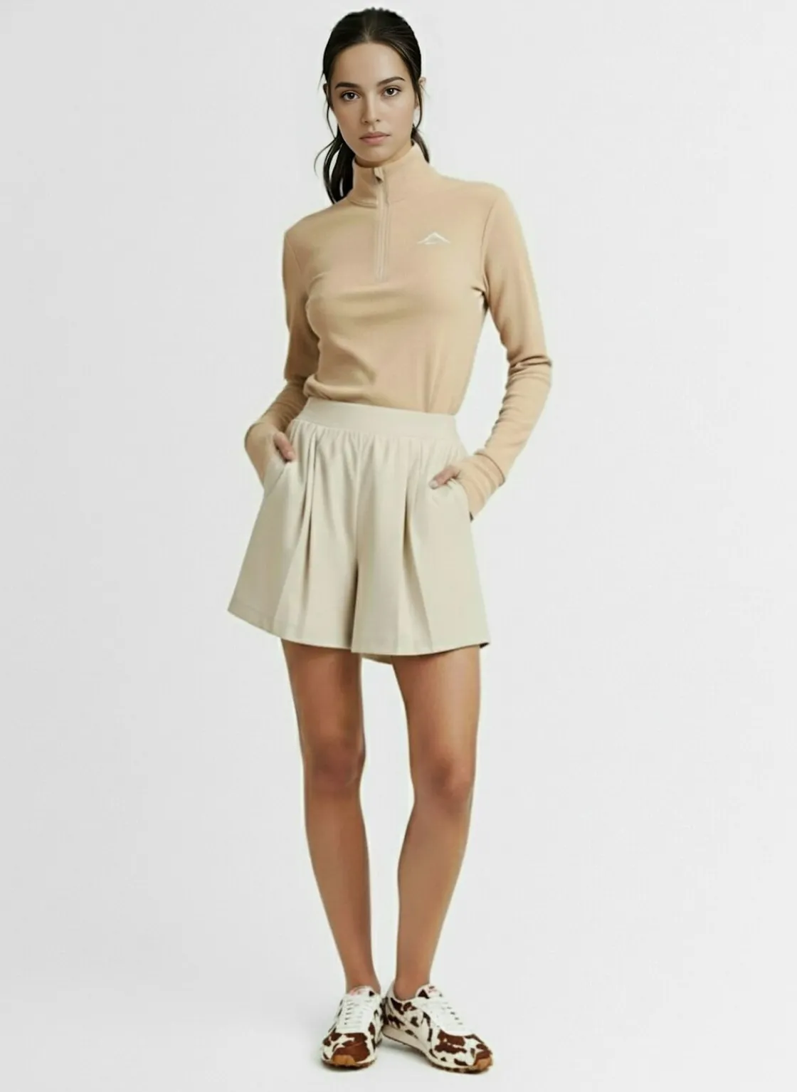 Felpa Dry-Fit metà strato