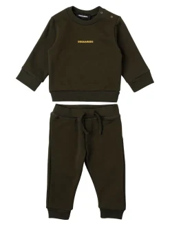 Felpa e pantaloni in cotone