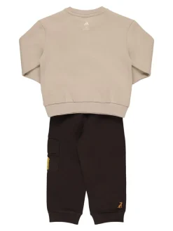 Felpa e pantaloni in misto cotone