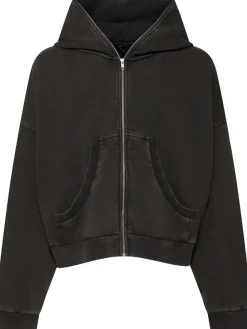 Felpa Eternal in cotone con zip e cappuccio