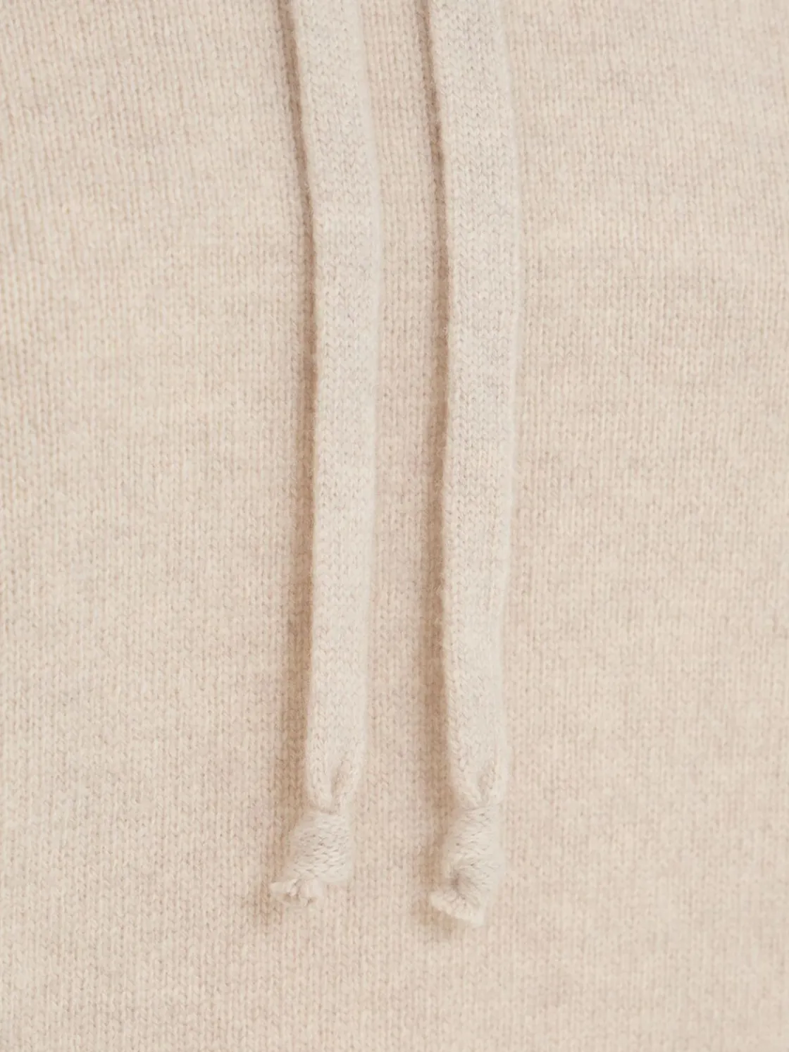 Felpa Giada in maglia di lana con cappuccio