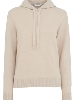 Felpa Giada in maglia di lana con cappuccio