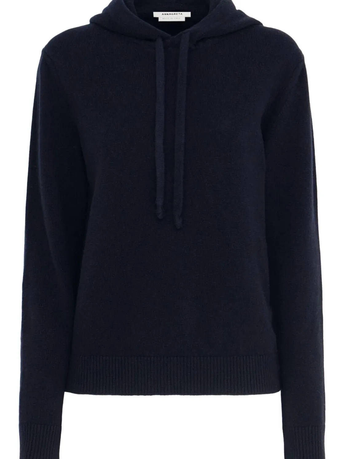 Felpa Giada in maglia di lana con cappuccio