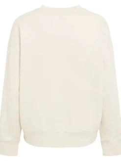Felpa girocollo Elizabeth in cotone felpato