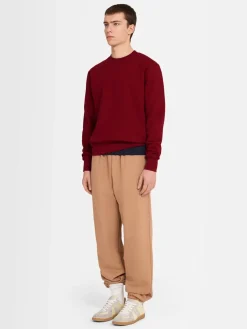 Felpa girocollo in cotone