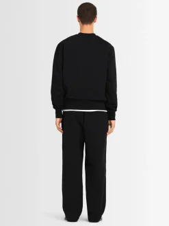 Felpa girocollo in cotone