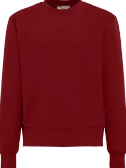 Felpa girocollo in cotone