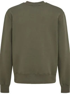 Felpa girocollo in cotone