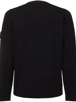 Felpa girocollo in cotone