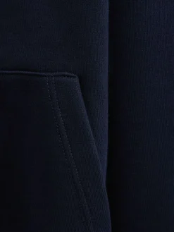Felpa Grace in cotone felpato con zip e cappuccio