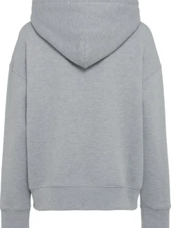 Felpa Grace in cotone felpato con zip e cappuccio