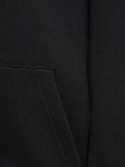 Felpa Grace in cotone felpato con zip e cappuccio