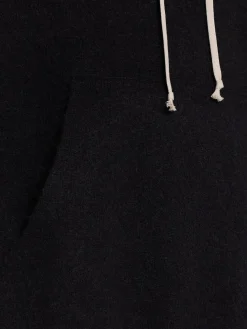 Felpa Hun in misto alpaca con cappuccio