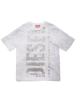 Felpa in cotone con cappuccio e logo