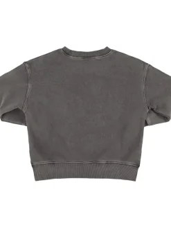 Felpa in cotone con cappuccio