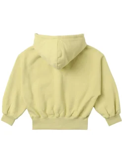 Felpa in cotone organico con cappuccio