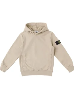 Felpa in cotone organico con cappuccio