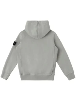 Felpa in cotone organico con cappuccio
