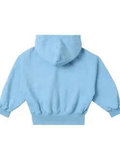 Felpa in cotone organico con cappuccio