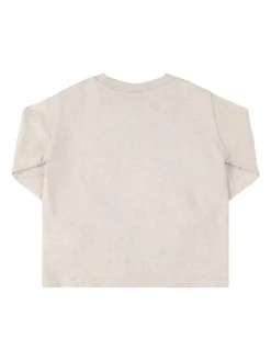 Felpa in cotone stampato