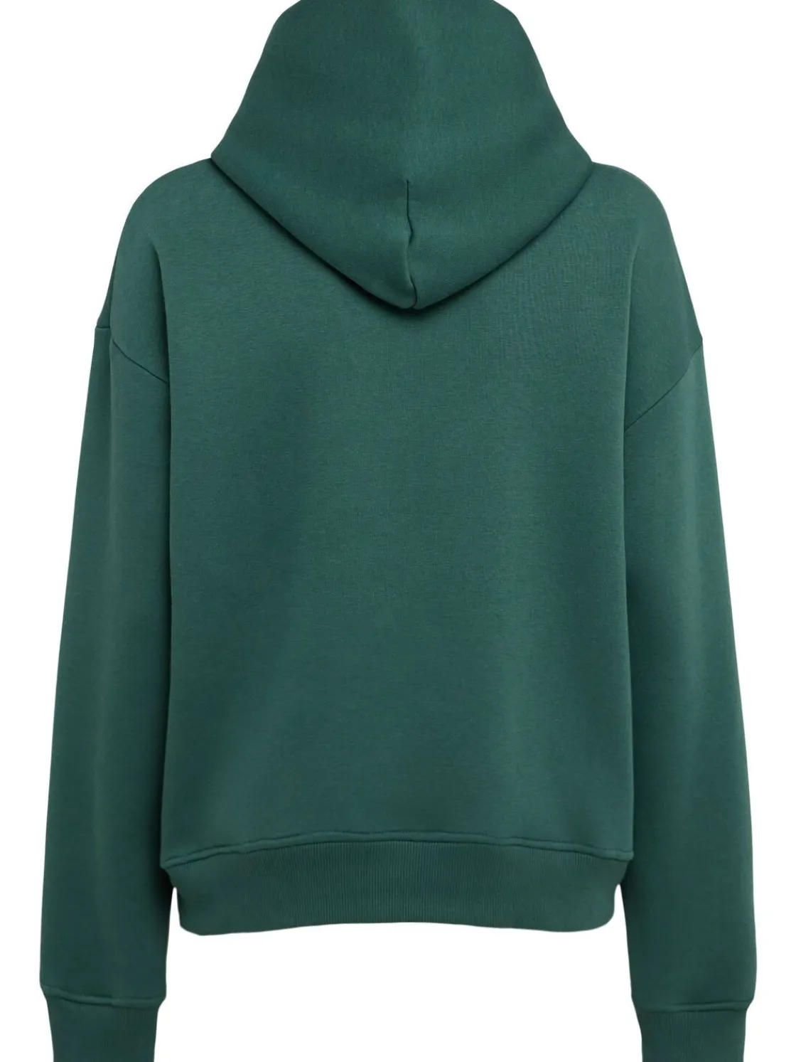 Felpa in misto cotone con cappuccio