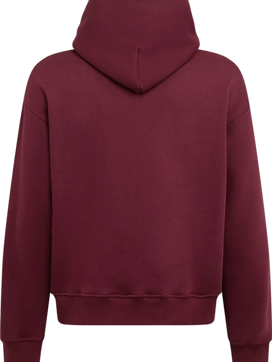 Felpa in misto cotone con cappuccio