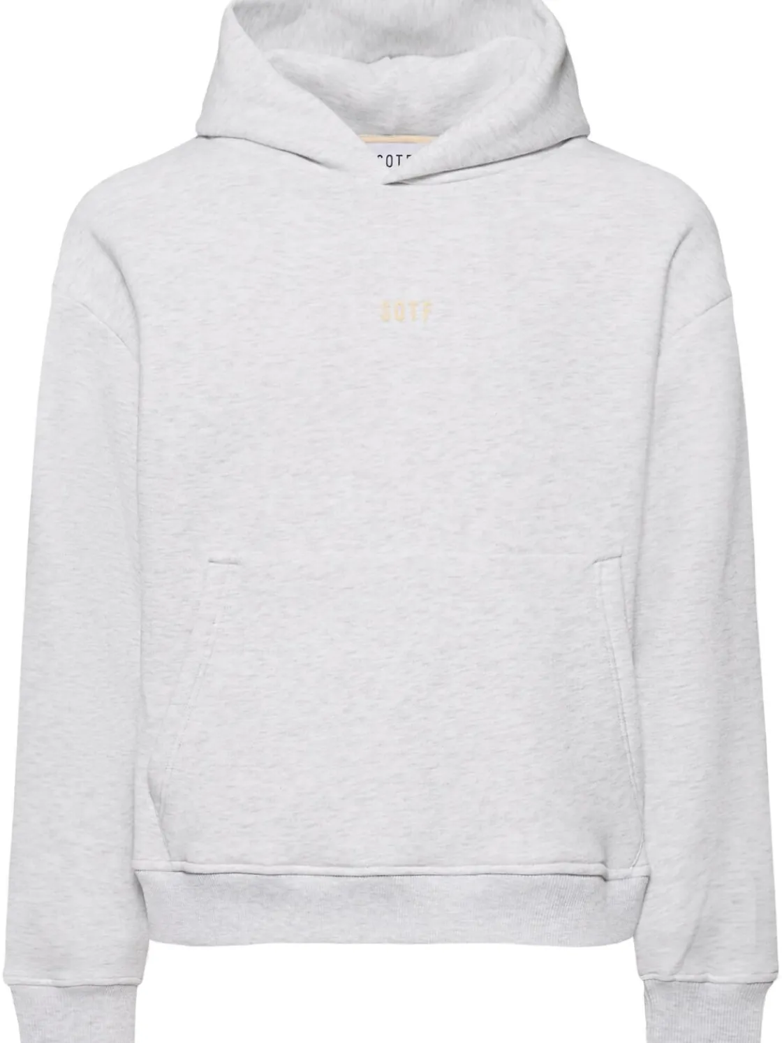 Felpa in misto cotone con cappuccio