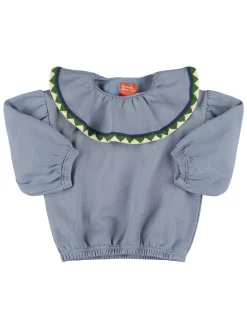 Felpa in misto cotone organico