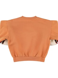 Felpa in misto cotone organico