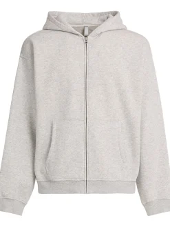 Felpa Lounge con cappuccio e zip