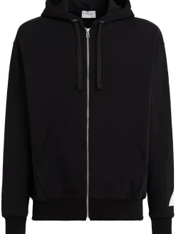 Felpa LVR Exclusive in cotone con zip e cappuccio