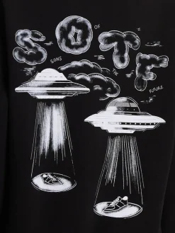 Felpa UFO con cappuccio